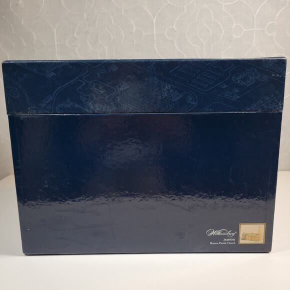 Lang & Wise Town Hall Colonial Brown Williamsburg Bruton Parish Church 1998 #22 - Picture 11 of 16